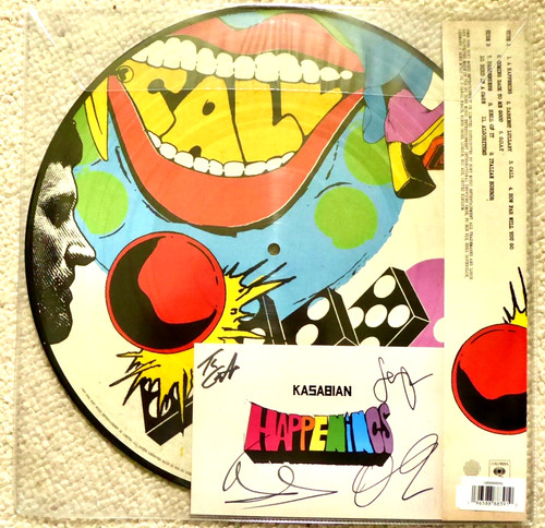Signed kasabian happenings - kasabian,