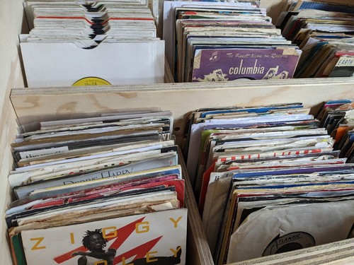 100 vinyl house clearance - 7",