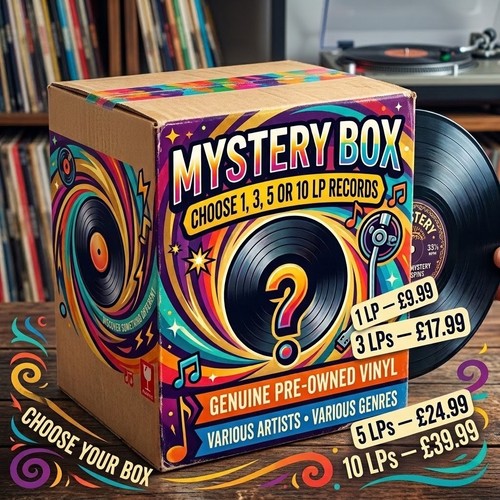 Mystery box vinyl random - vinyl, |