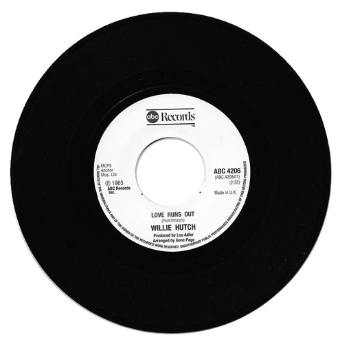 Willie hutch love runs - willie, /