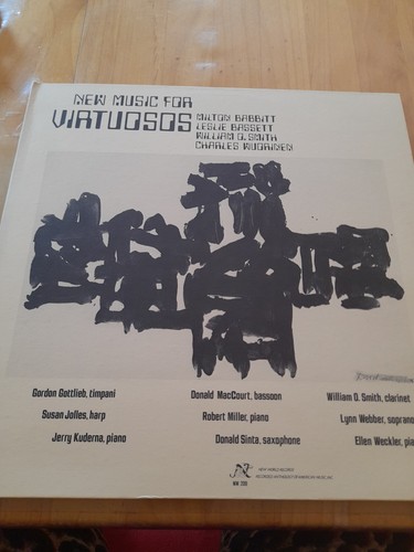 New music for - virtuosos, lp