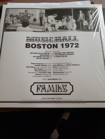 Family music hall boston - music,