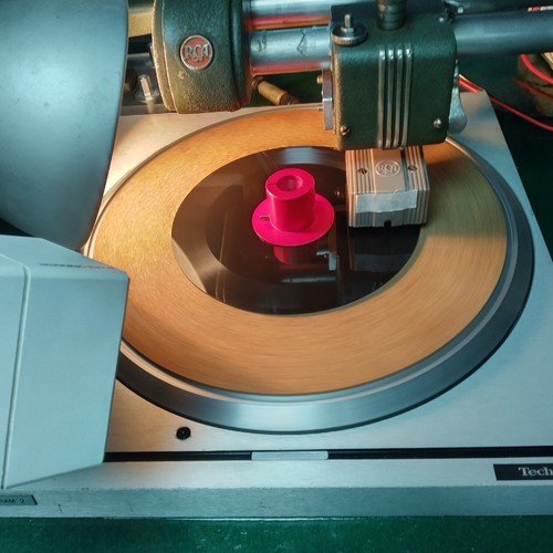 Lathe cut vinyl record - lathe, 7"