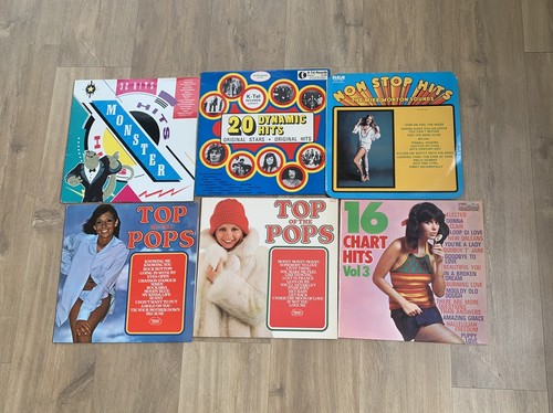 Vintage vinyl compilation - vintage,