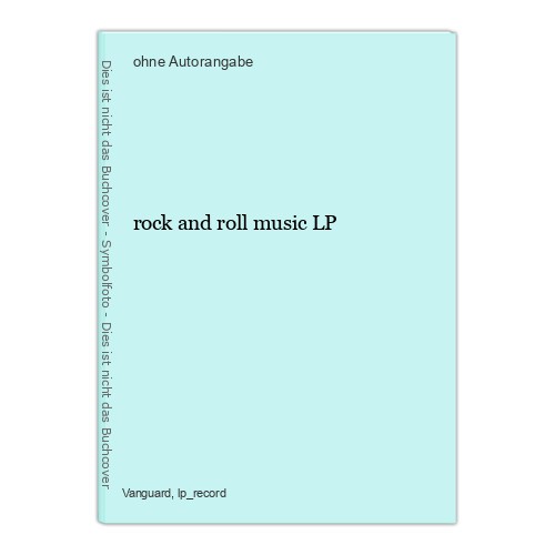 Rock and roll music - roll, lp