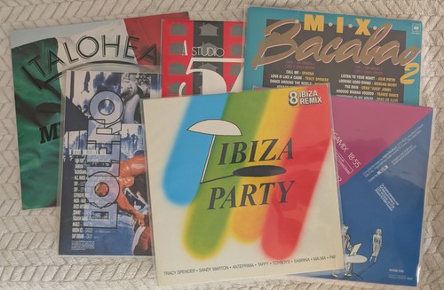 Lps italo disco synthpop - italo-disco,