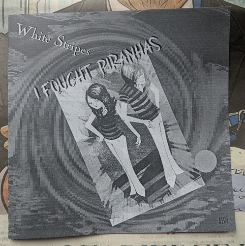 White stripes blue flexi i - 6",