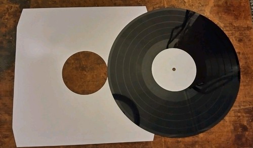Lathe cut vinyl record - cut, 12"