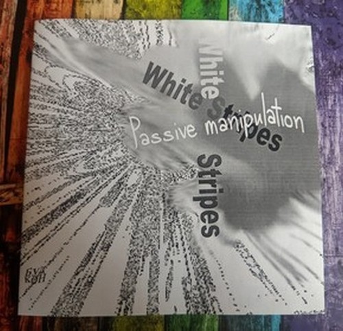 White stripes green - 6", flexi